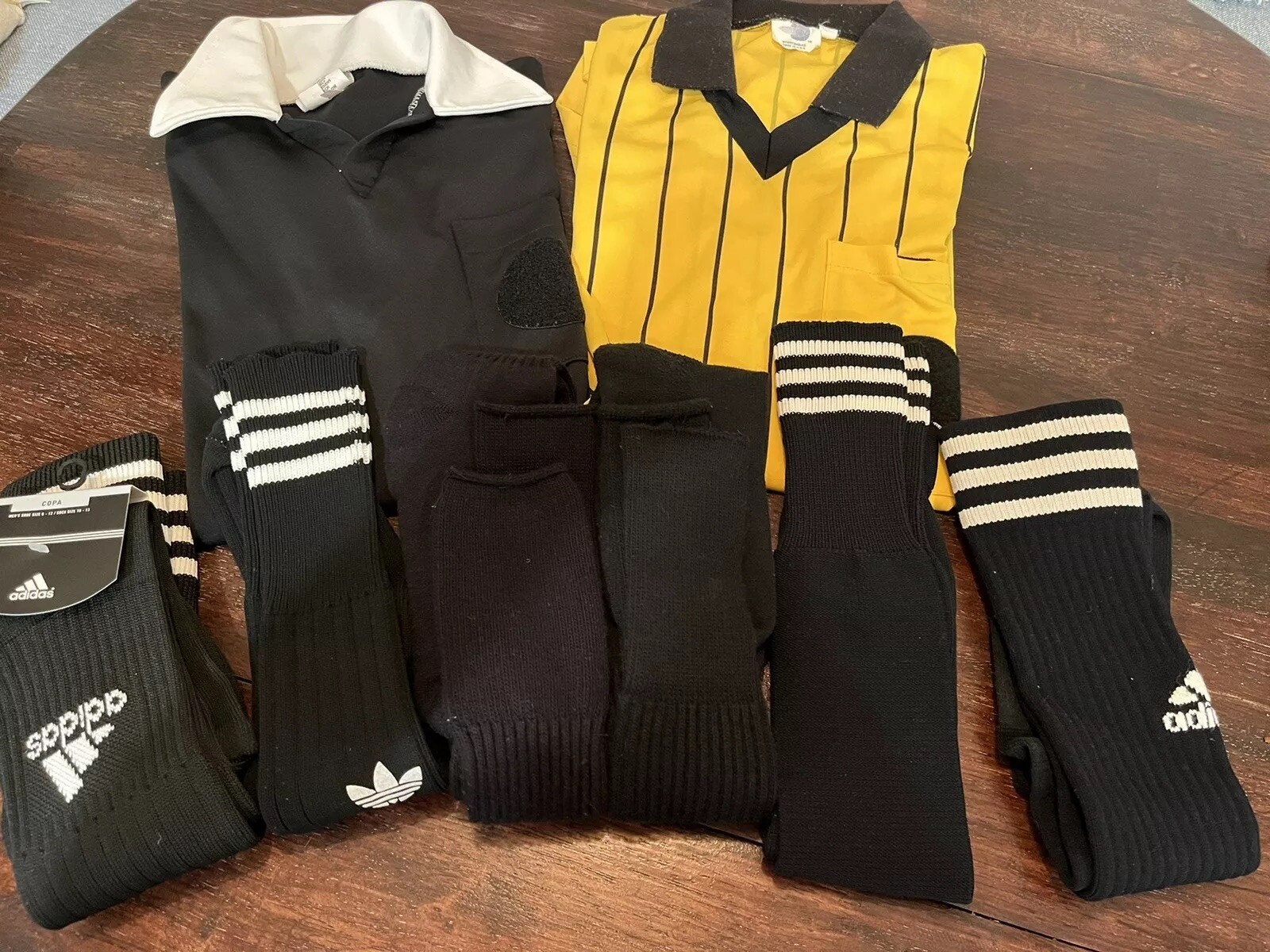 Soccer Ref Flags, Jersey, Socks & Whistle