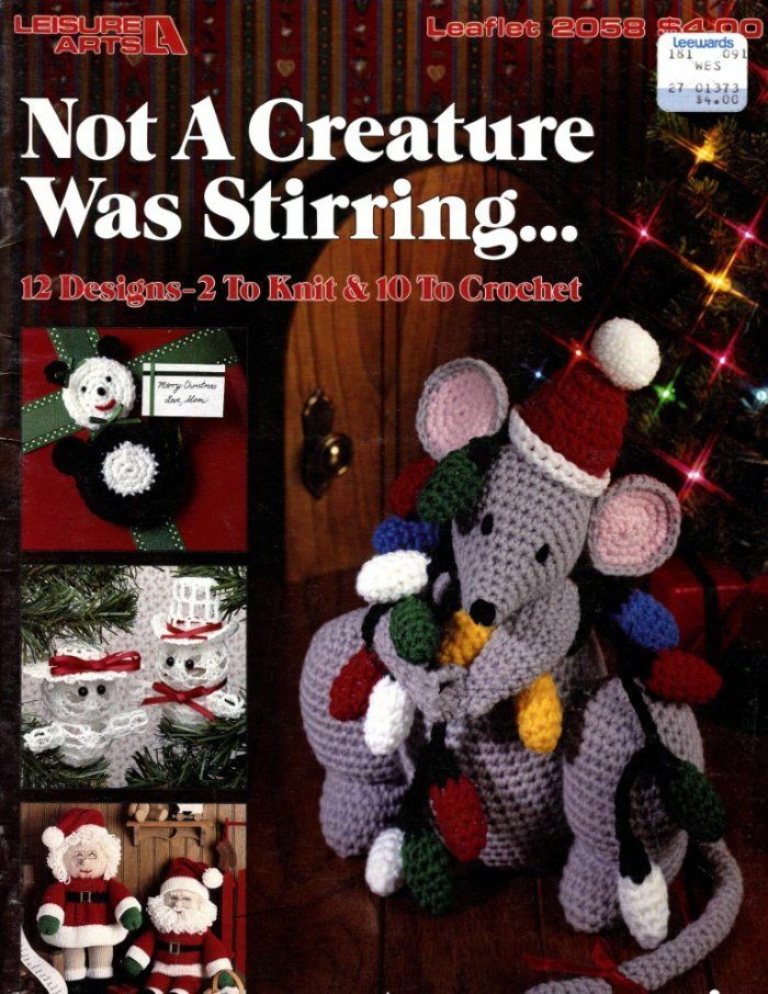 OOP!! NOT A CREATURE WAS STIRRING...NOT EVEN A MOUSE 12 DESIGNS