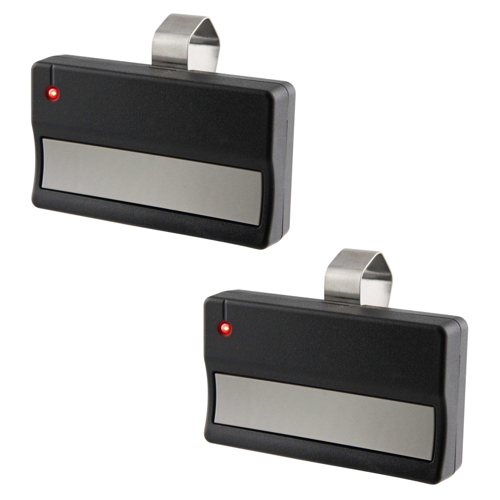 2 For Liftmaster 81LM Garage Gate Door Opener Visor Remote Green Learn Button