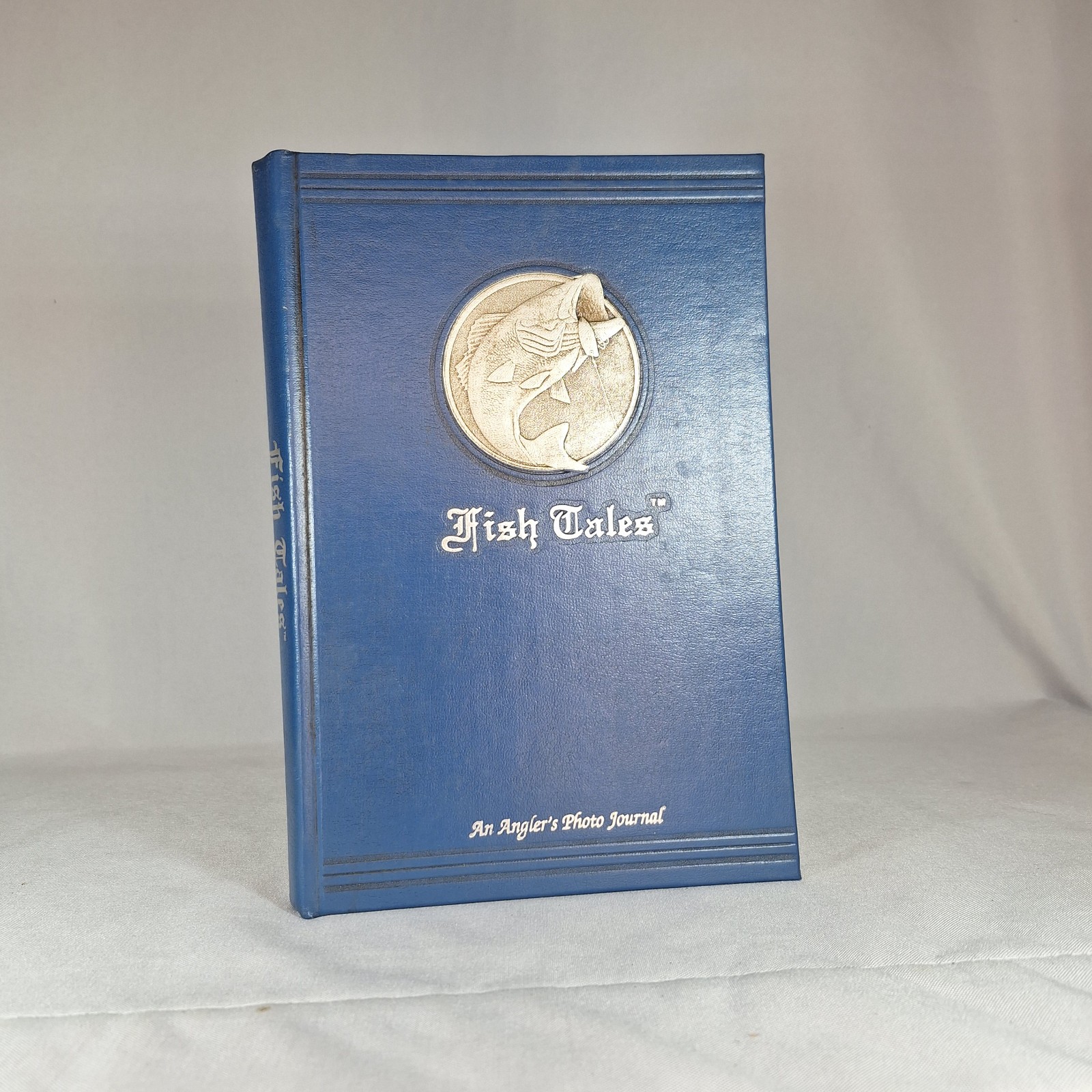 Fish Tales Angler Fishing Sportsman Photo Journal Blank Book Diary 1994