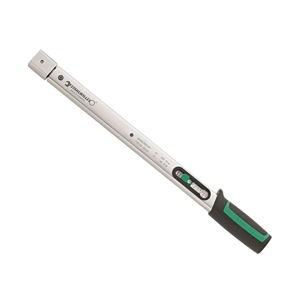 New Stahlwille Manoskop 730/20 Quick 14×18 40-200Nm Torque Wrench - P/N 50184020