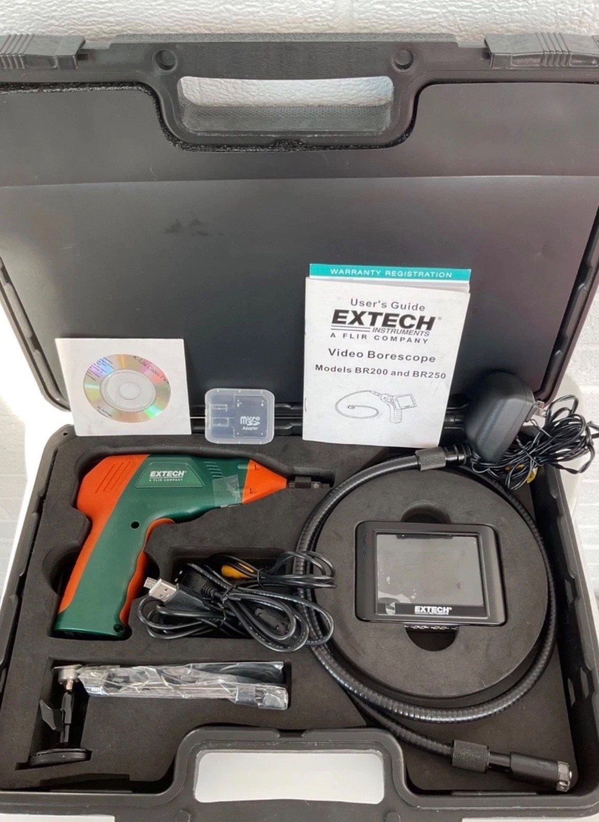 Extech Video Borescope/Wireless Inspection camera BR200 Works