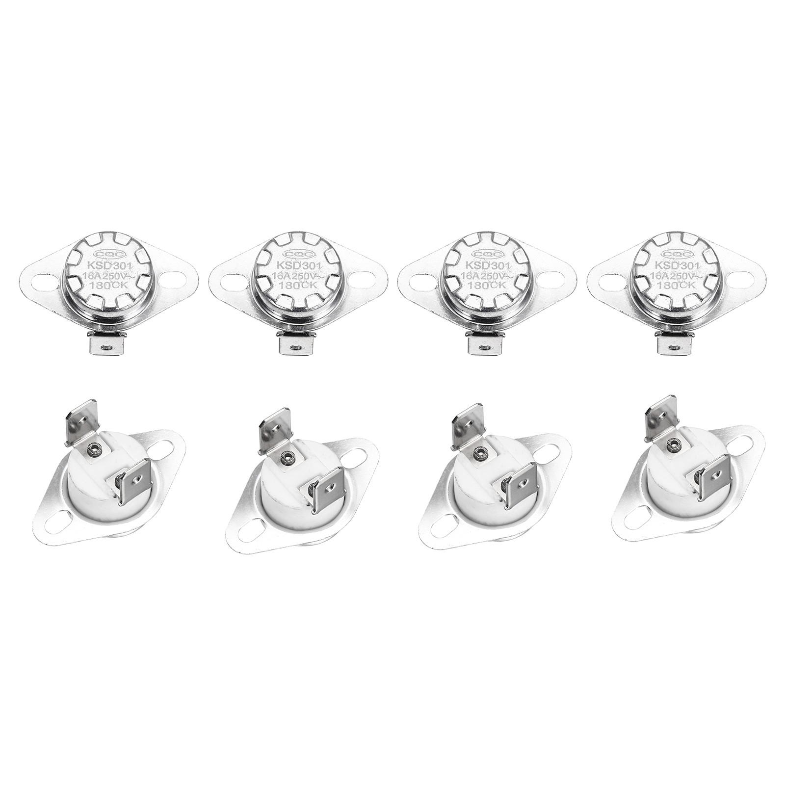 8 x KSD301 Thermostat 180℃/356°F 16A  N.O Temperature Switch