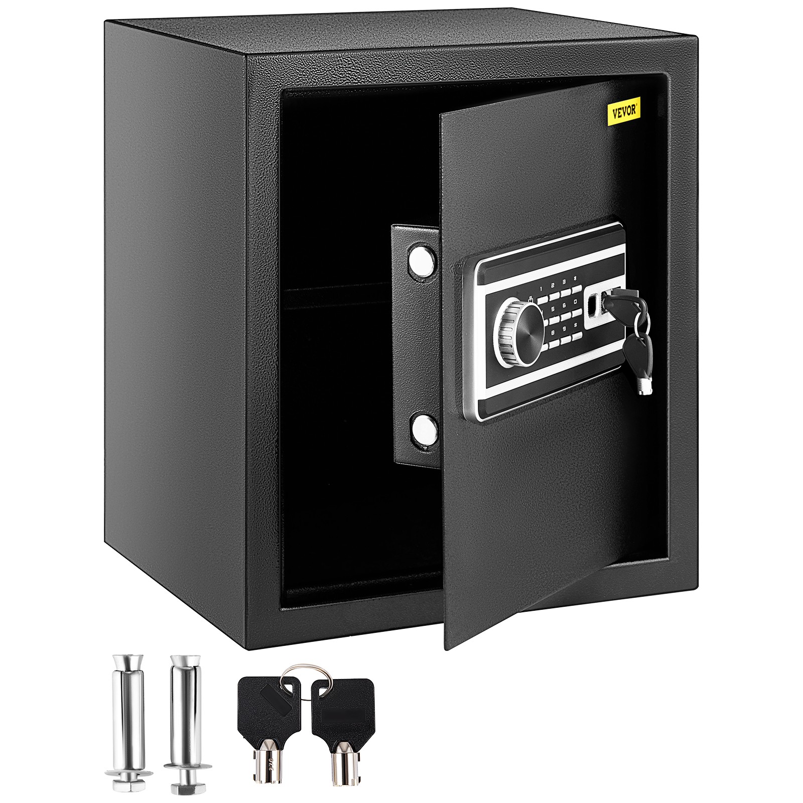 VEVOR Safe Box Lock Security 1.7 Cubic Feet Digital Safe Key Lock Home Office