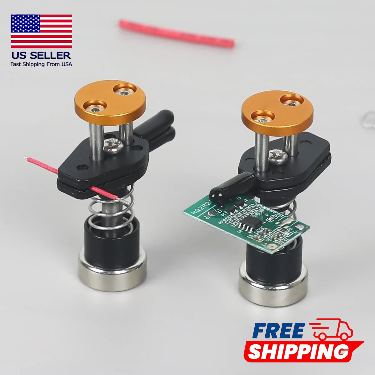 2pcs Magnetic PCB Repair Fixture Tool Aluminum Wire Clamp Soldering Helping Hand