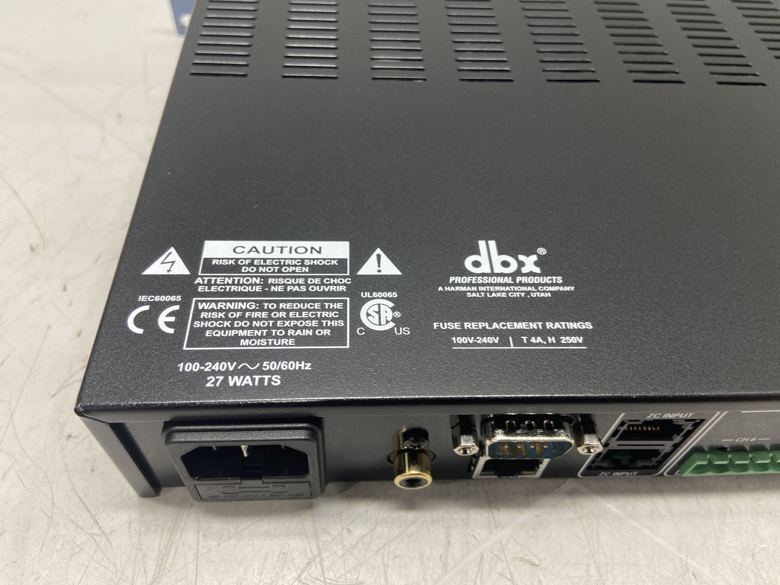 DBX ZonePRO 1260 12x6 Digital Zone Processor 12-In 6-Out