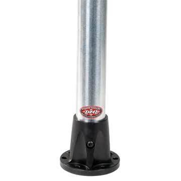 Diversified Machine Torque Tube - Aluminum - Silver / Black - Midget - Each