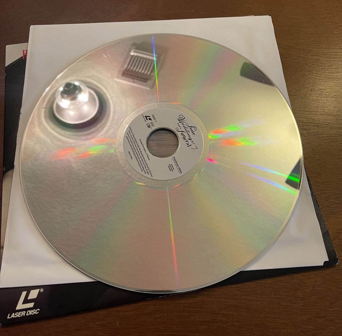 Four Weddings and A Funeral Laserdisc LD