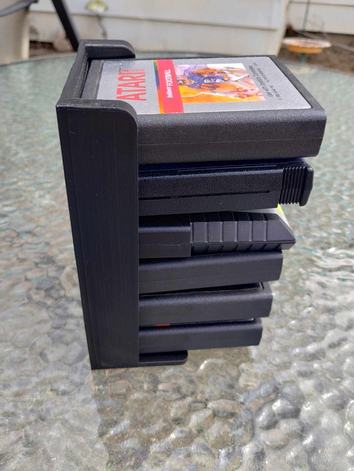 Atari 2600 Cartridge Tower Game Organizer Storage Holder