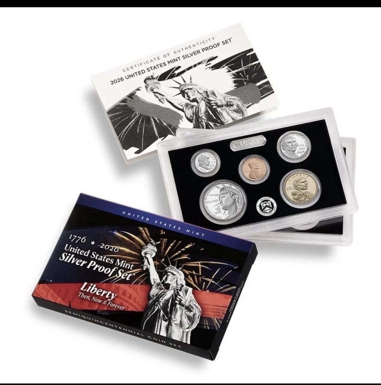 Semiquincentennial Silver Proof Set 2026-SAN FRANCISCO (S) -26RH - Unopened