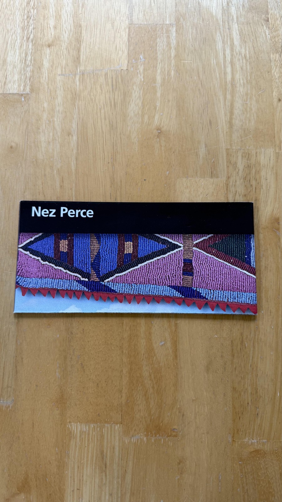 Nez Perce National Historical Park Map Travel Guide Folded Brochure USA