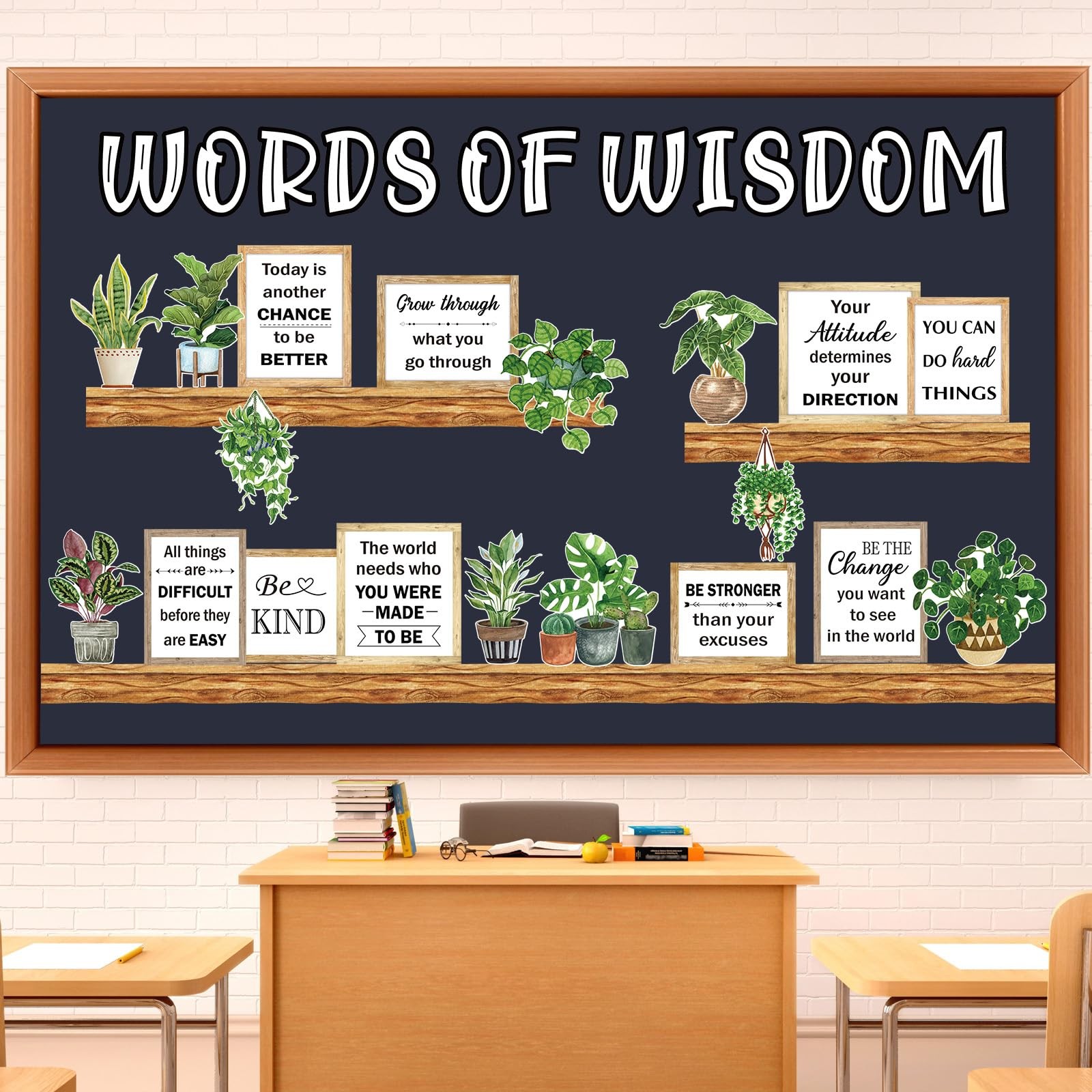 Back To  Bulletin Board, Bookshelf Decor, Motivational Reading Cutouts