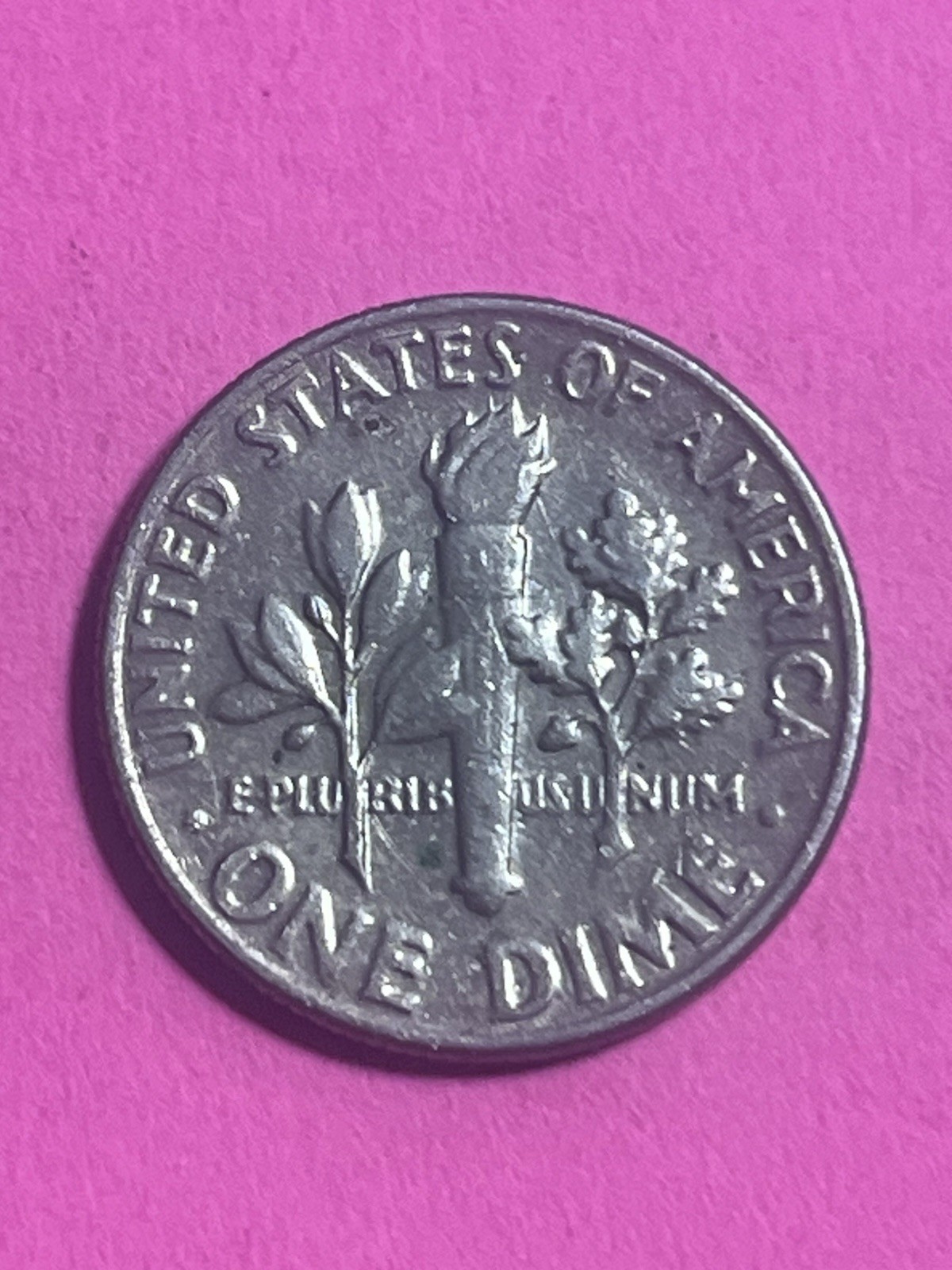 1965 No Mint Mark Roosevelt Dime TRIPLE Strike Multiple Errors