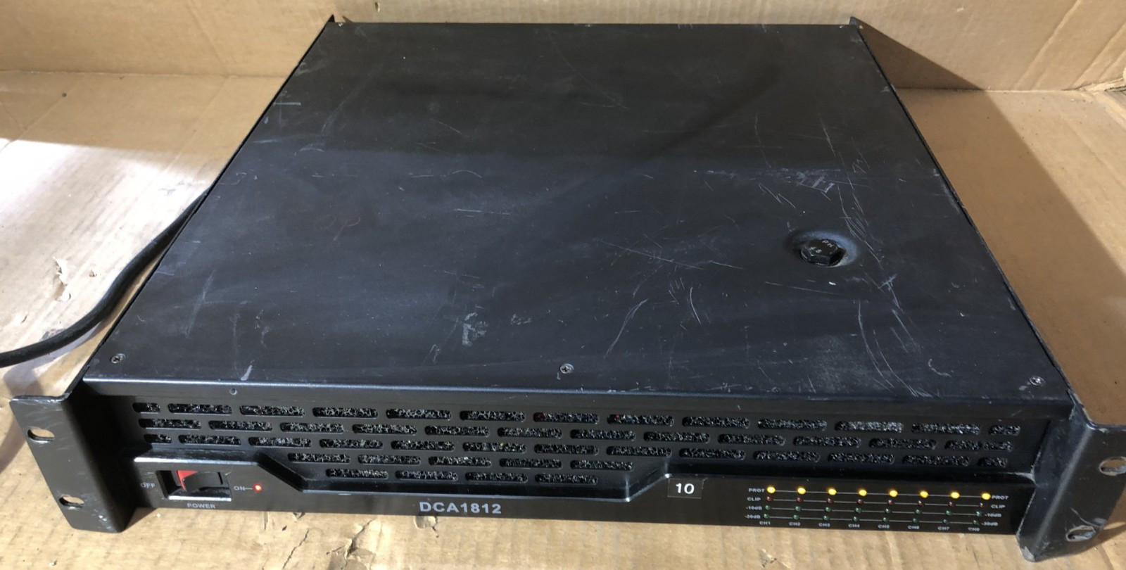 Professional Power Amplifier 8×120W 8Ω, 8 Channel 120 Watt, WPC Optical o960
