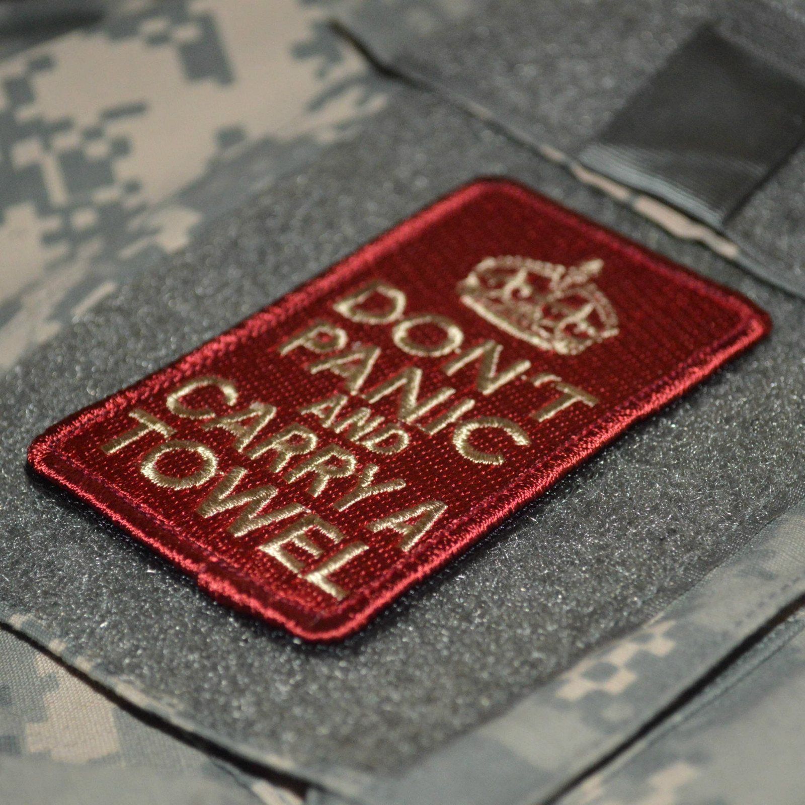KANDAHAR WHACKER JSOC USMC KILLER ELIET FORCE RECONPATCH: Keep Calm Carry Towel