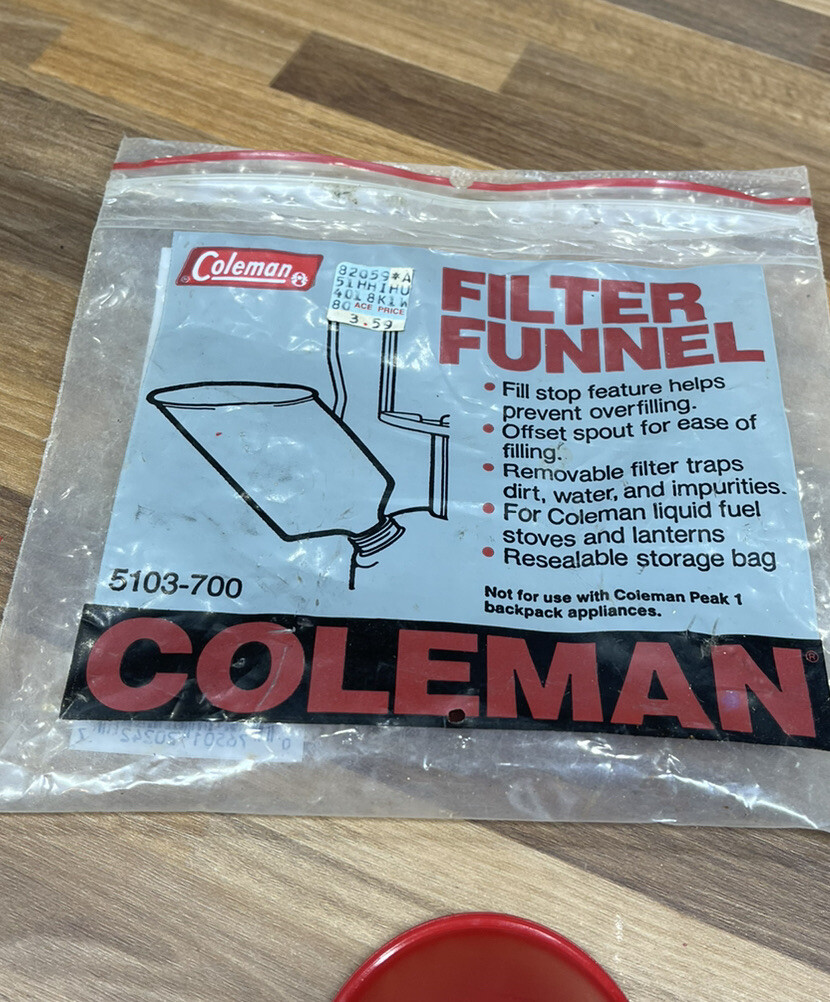 COLEMAN 5103A-700 FILTER FUNNEL