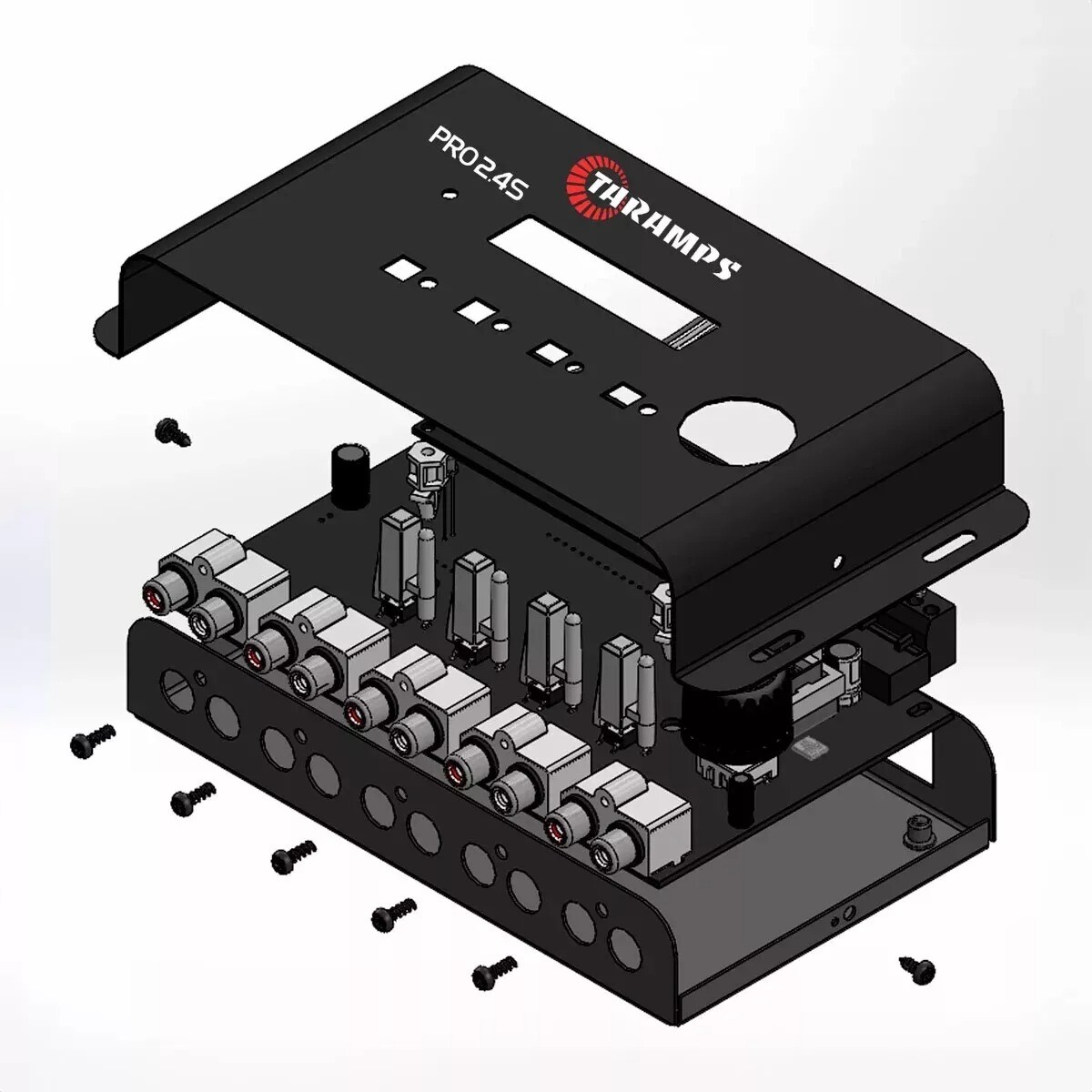 Taramps Pro 2.4S DSP Crossover Full Digital Signal Processor Equalizer Sequencer