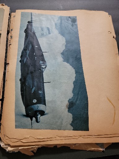 SCRAP BOOK AVIATION VINTAGE