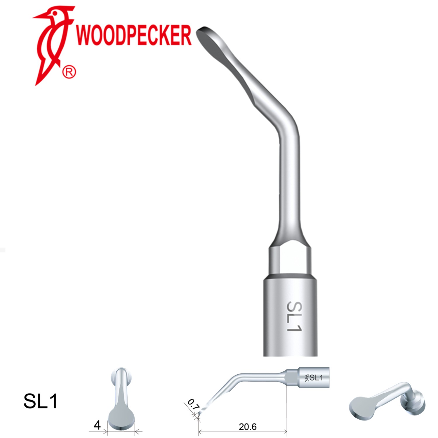 Woodpecker Piezo Sinus Lifting Tips SL1 for Surgic Smart & AI Surgery