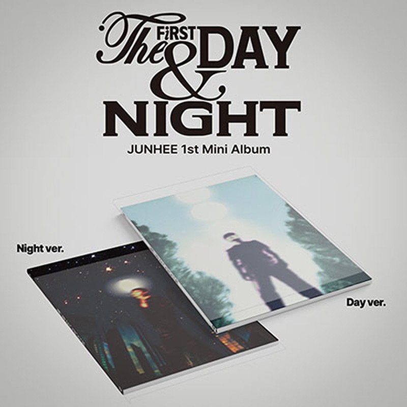 JUNHEE [THE FIRST DAY & NIGHT] 1st Mini Album CD+Photo Book+2 Film+Sticker+GIFT
