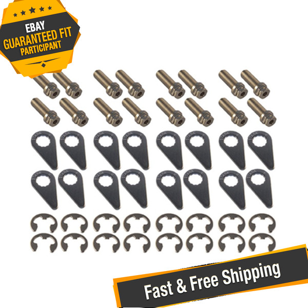 Stage 8 8912A Header Bolt Kit with 1-Inch Bolts for Big Block Chevrolet & Ford