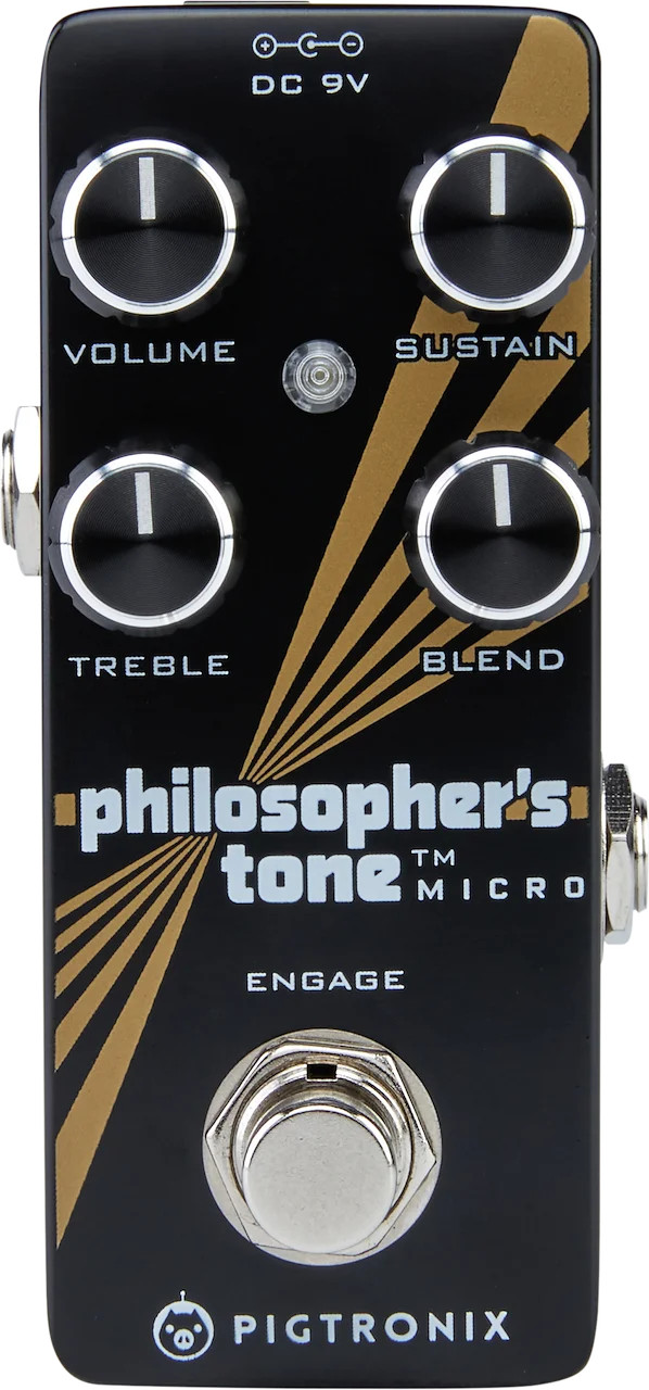 Pigtronix Philosopher's Tone Compressor and Sustain Pedal