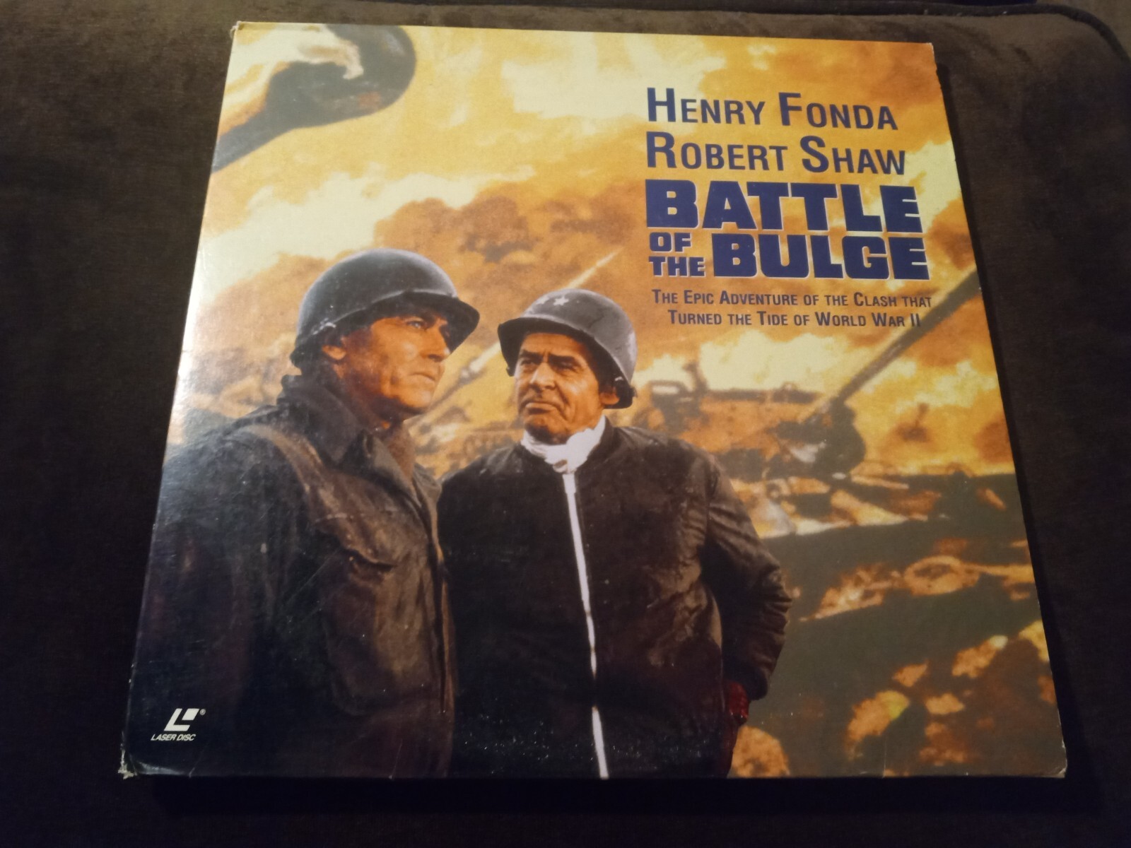 Battle of the Bulge, LaserDisc, Movie Henry Fonda, Robert Shaw