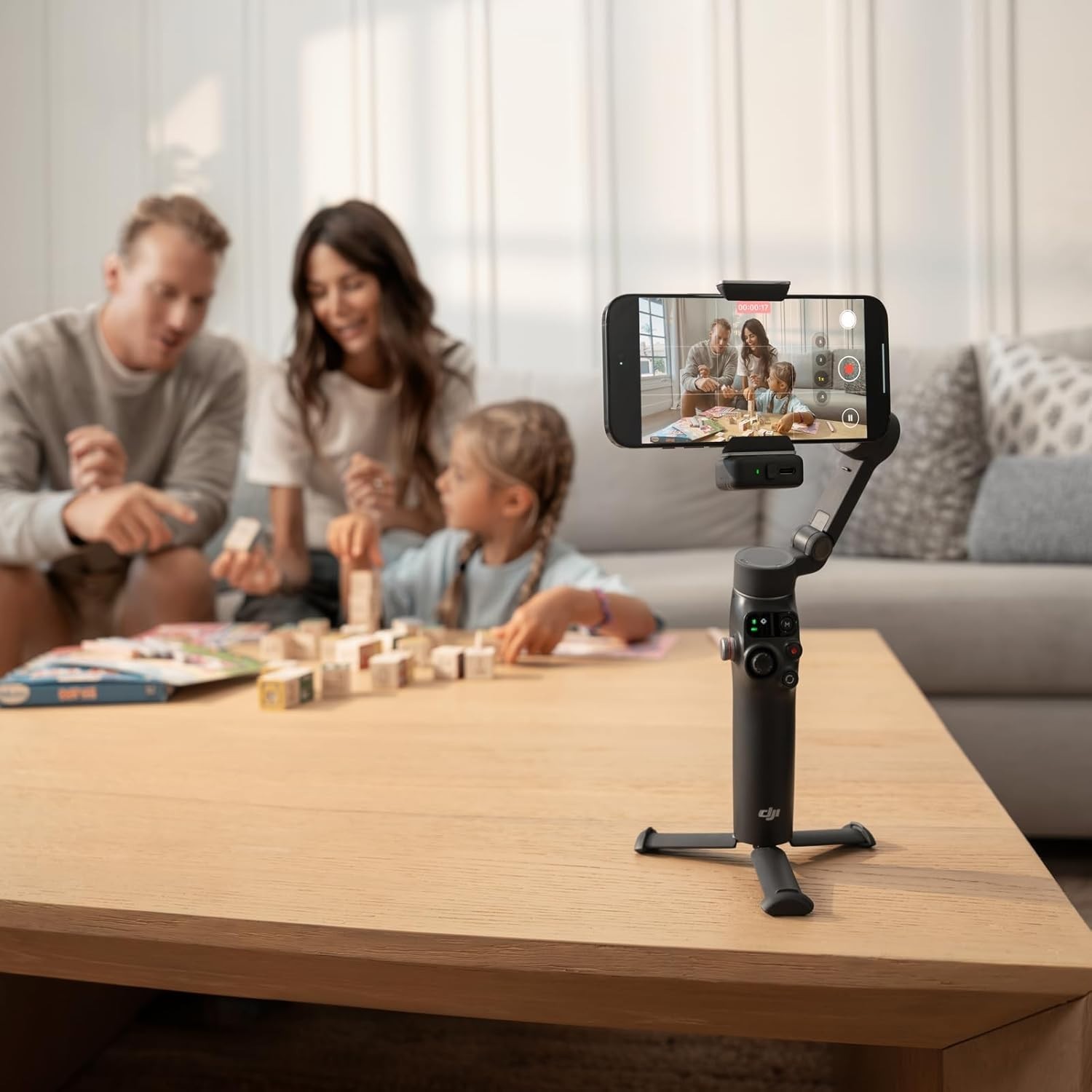 Osmo Mobile 8 Advanced Tracking Combo Gimbal Stabilizer for Phone, AI Native ...