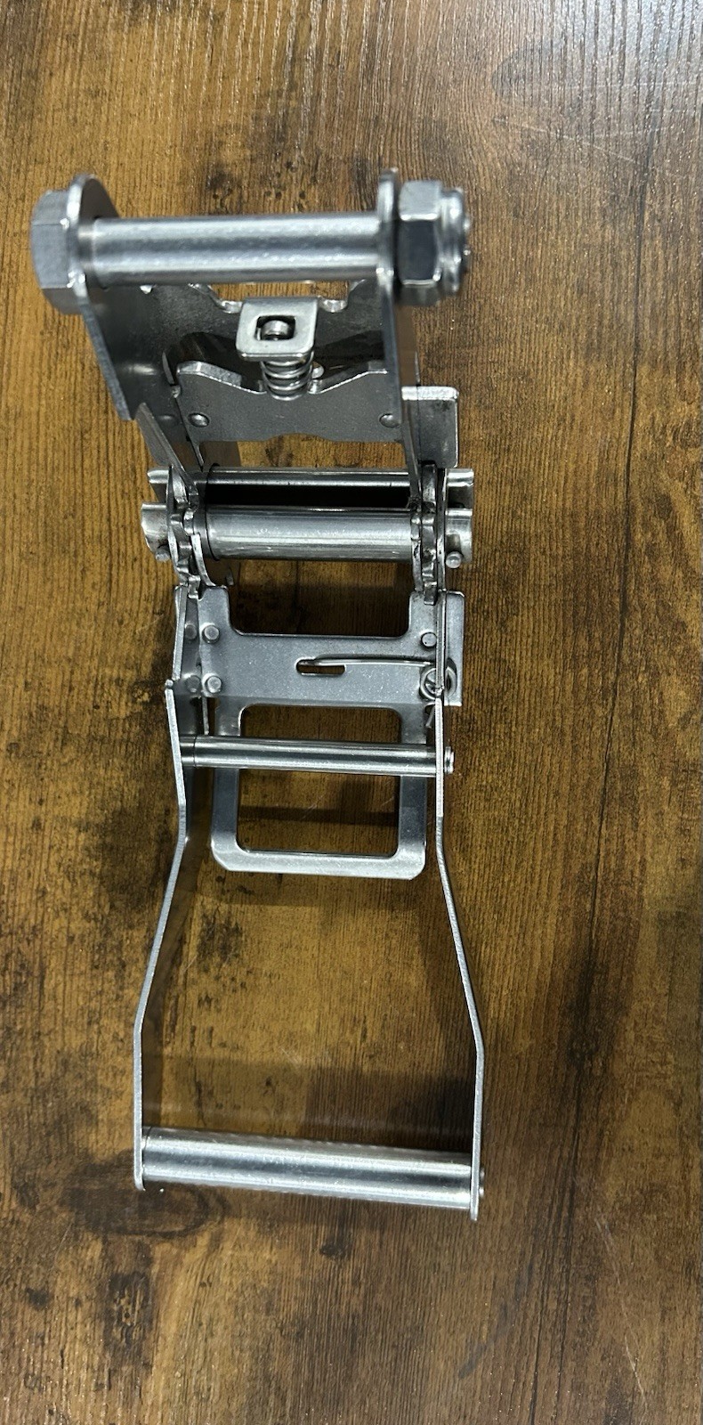 2" Stainless Steel Ratchet Strength — 4,400 lbs Work Load Limit — 1,466 lbs