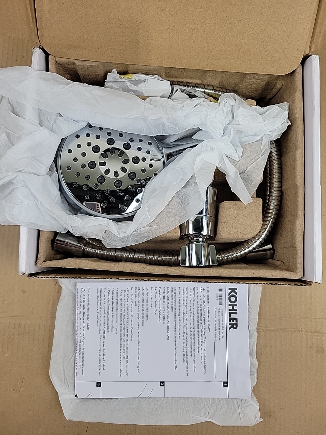 Kohler Assert Multifunction Handshower - Polished Chrome - R38755-G-CP