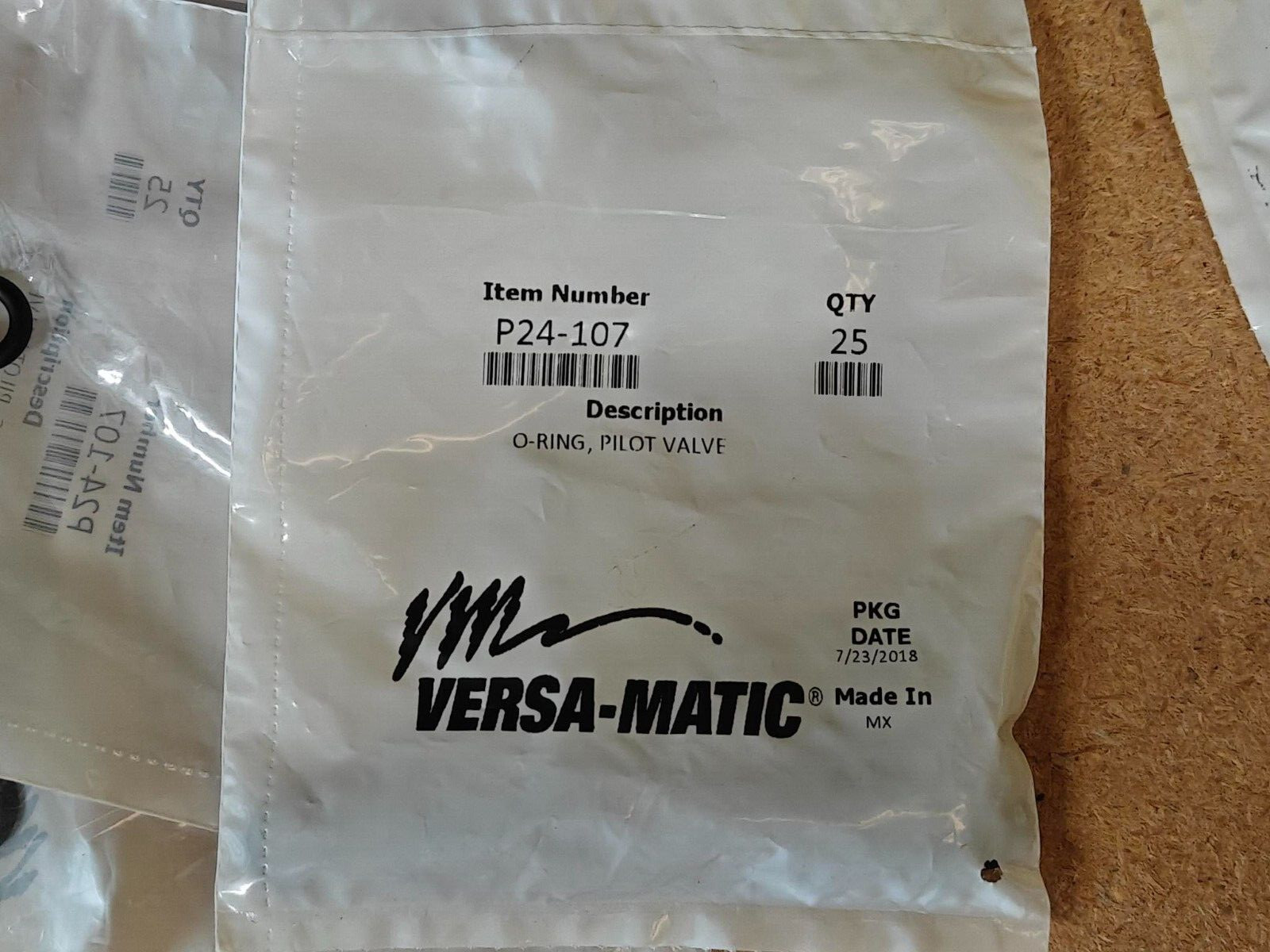 Versamatic Pilot valve O-ring - PN# P24-107