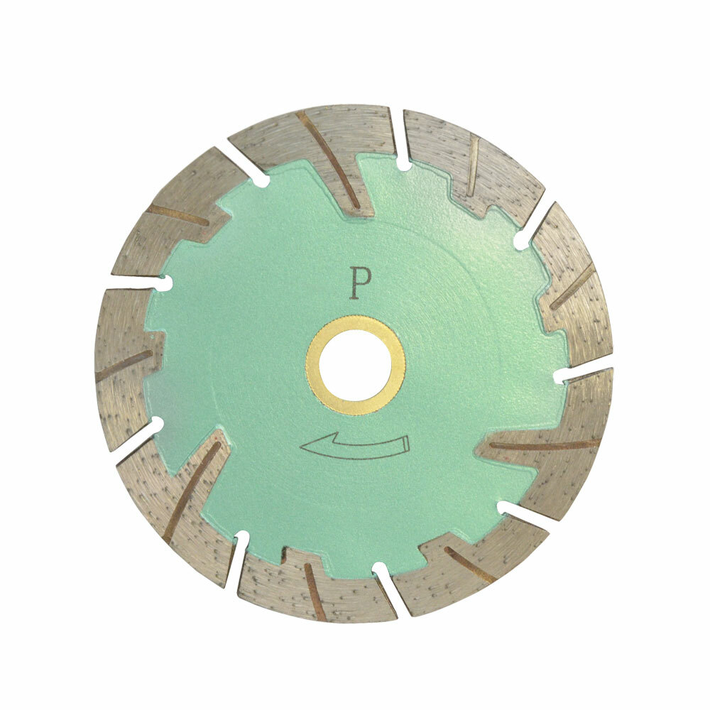 Turbo Segmented Wet and Dry Saw Blade 10mm Rim 5'' x085'' x 7/8''- 5/8''