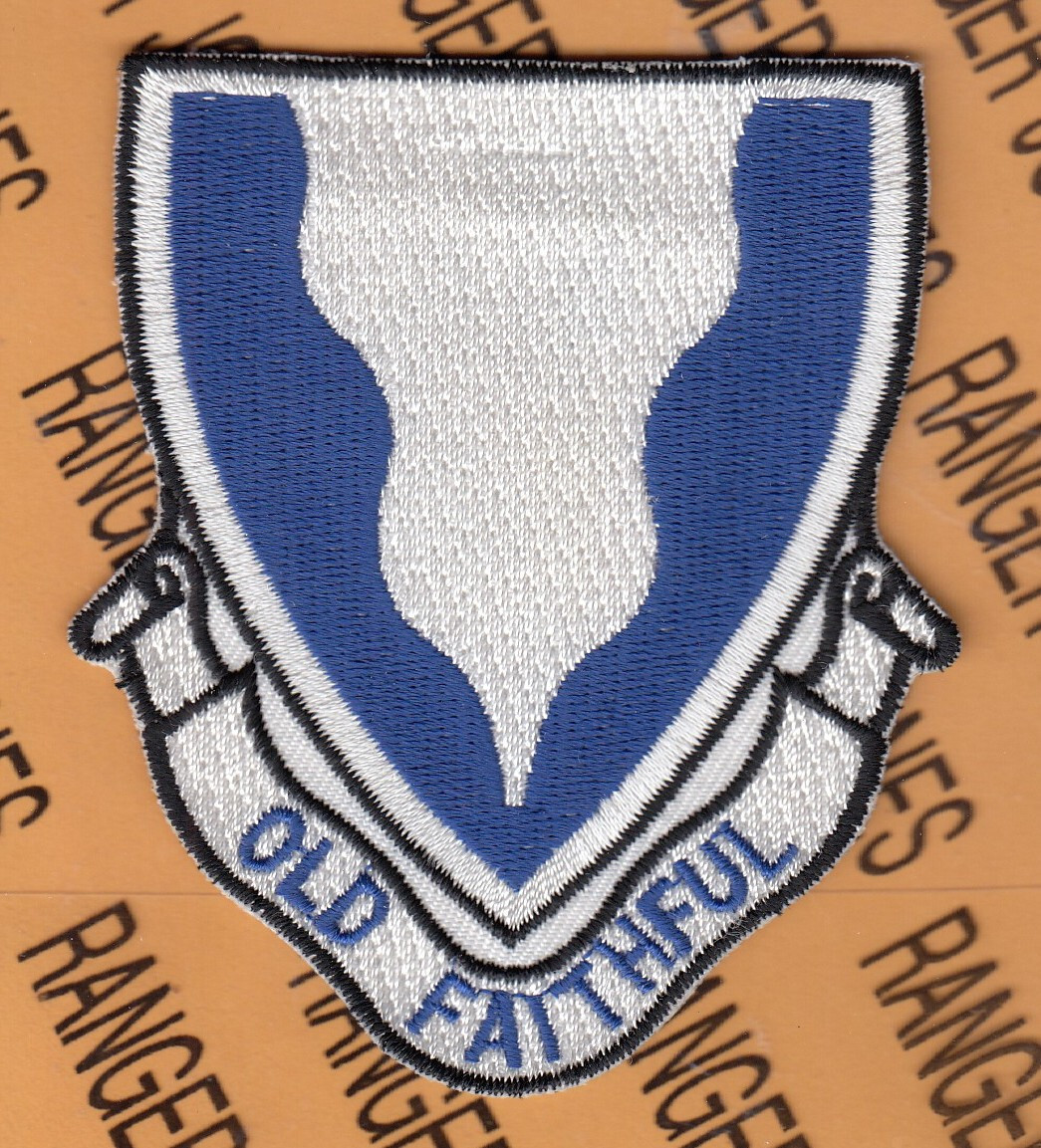 US Army 415th Infantry Regiment ~3.5" crest DUI pocket patch c/e
