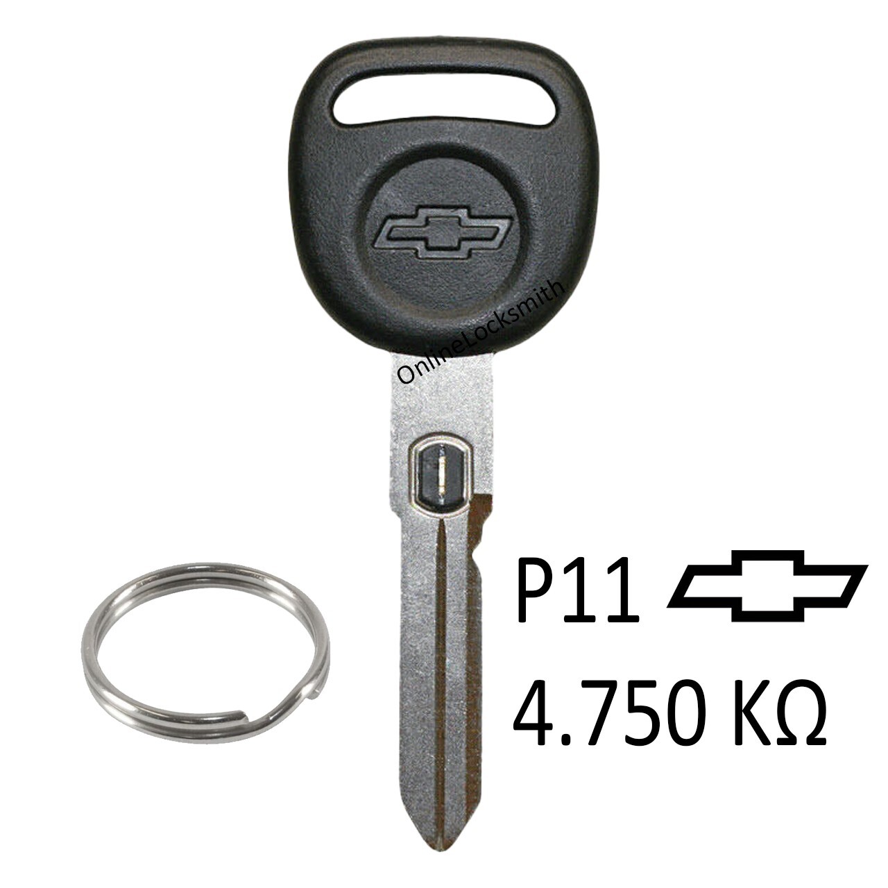 New Ignition VATS Key P11 Chevrolet Corvette 97-04 Resistor Key #11 598521 B82