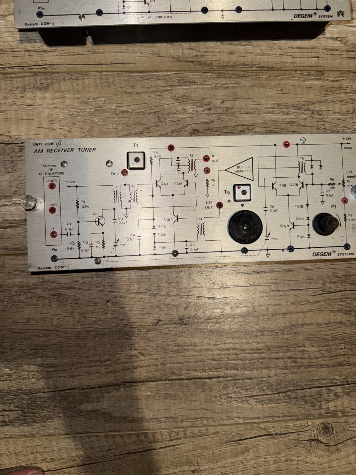 DEGEM SYSTEMS UNITCOM 1 AUDIO AMPLIFIERS AM TUNER MODULATOR