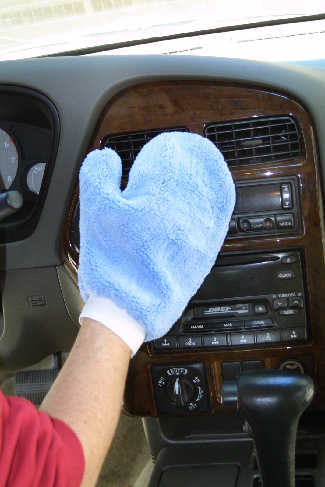 Eurow Microfiber Terry Weave Dusting & Polishing Mitt, Lint-Free, Scratch-Fre...