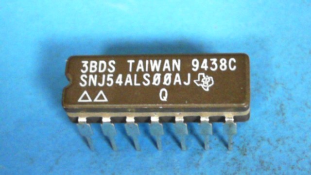 New (4pcs) SNJ54ALS00AJ TEXAS INSTRUMENTS IC Logic