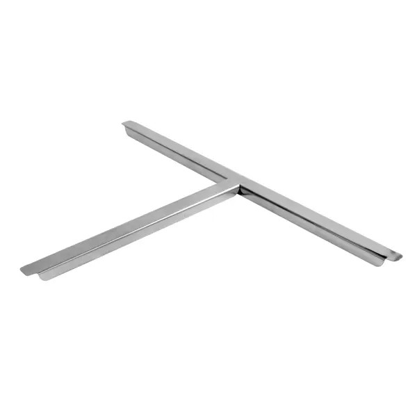 Thunder Group SLTHAB012D 12" Long Stainless Steel Adapter Bar