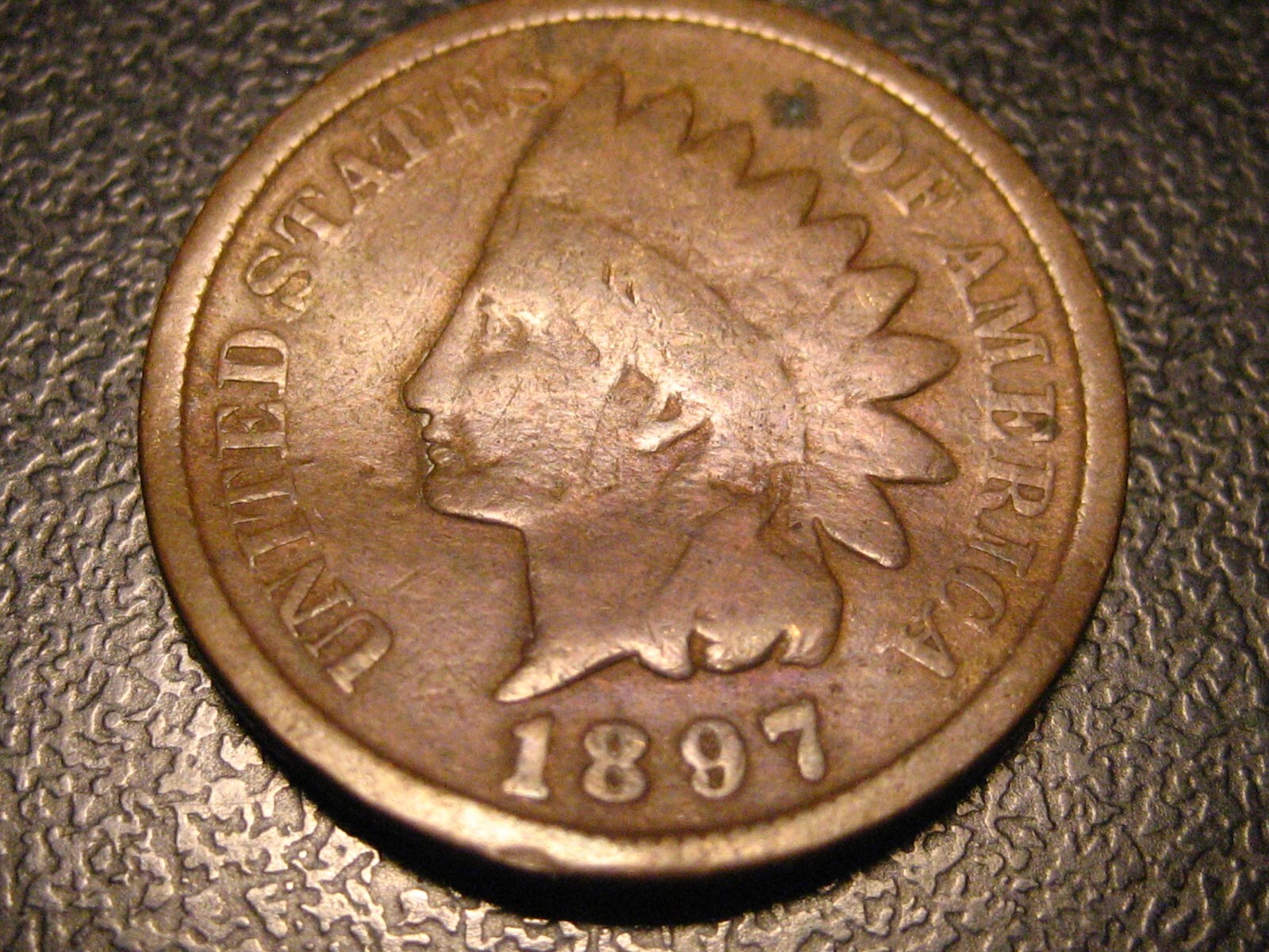 1897, 1898 & 1899 Indian Head Cent You Get 3 Coins Damaged Bent