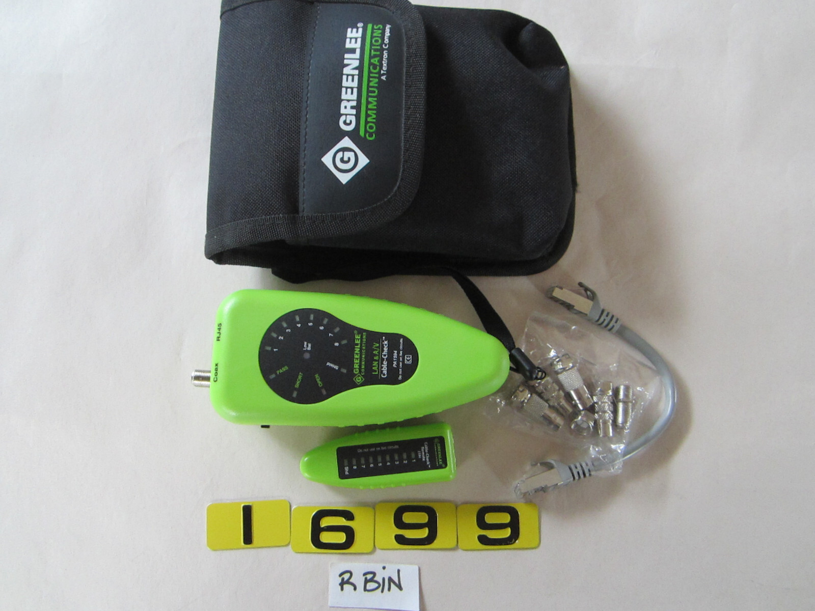 GREENLEE PA1594 LAN & AV CABLE CHECK