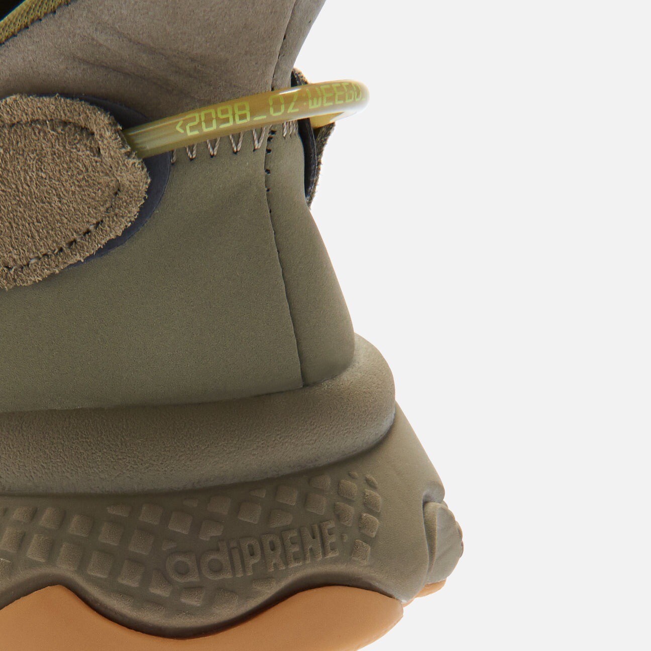 Adidas Originals Ozweego Men’s Sneaker Running Shoe Olive Athletic Trainers #461