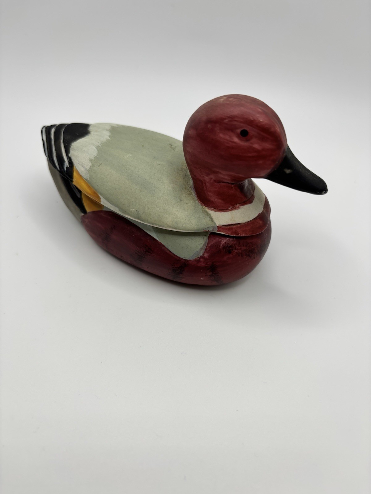 Handpainted Duck Trinket