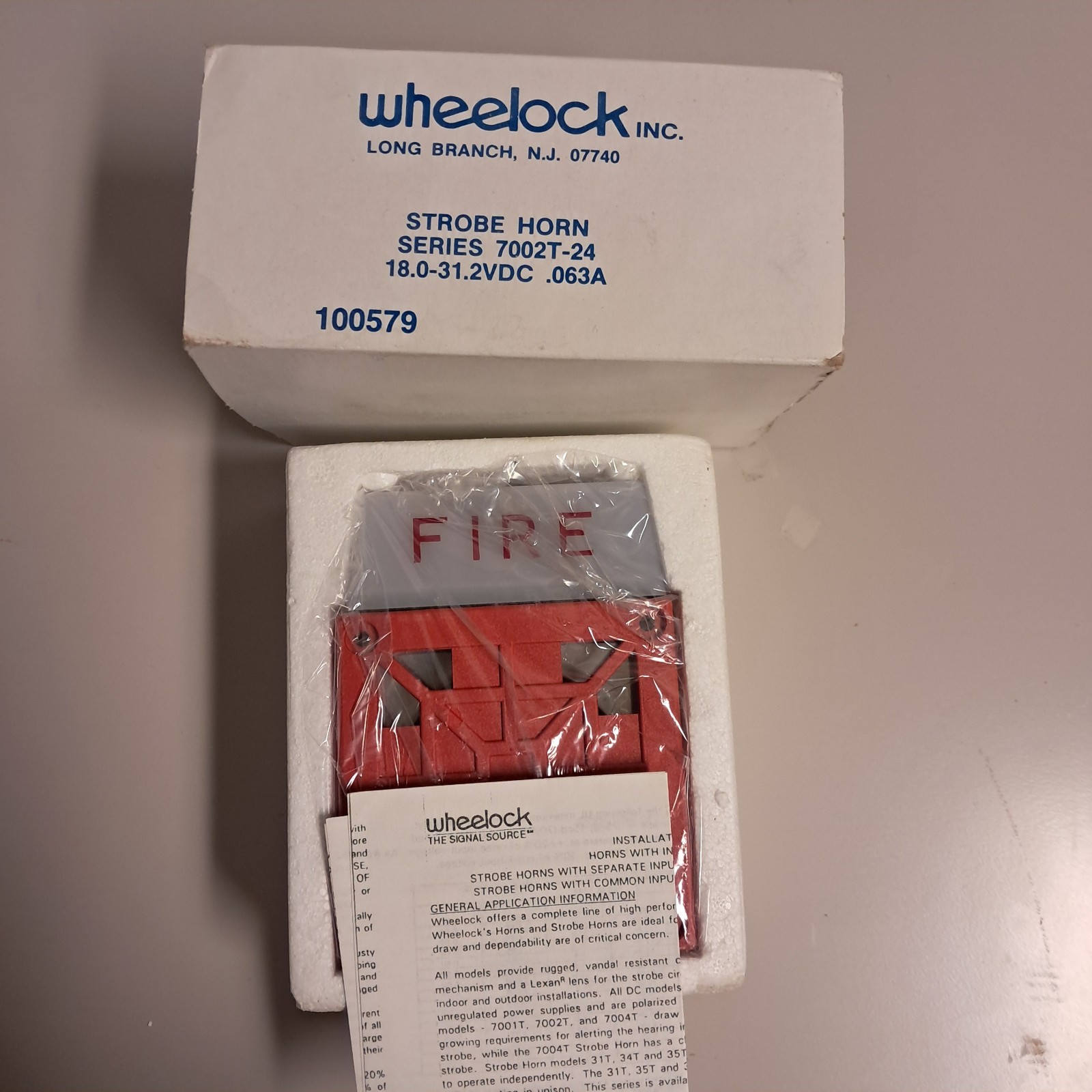 Wheelock 7002t-24
