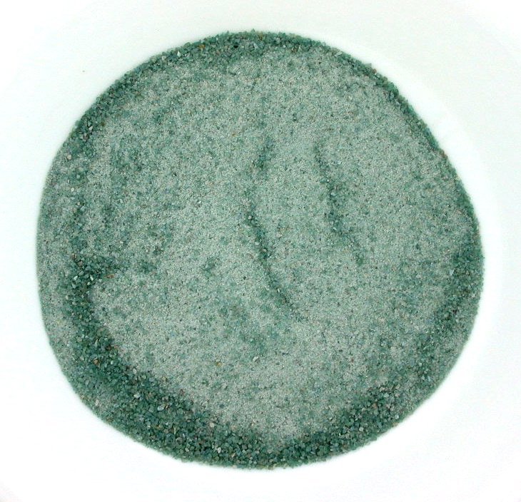 1/2 Ounce Rich Green Apatite Crystal Jewelry Craft Inlay Sand Painting Powder