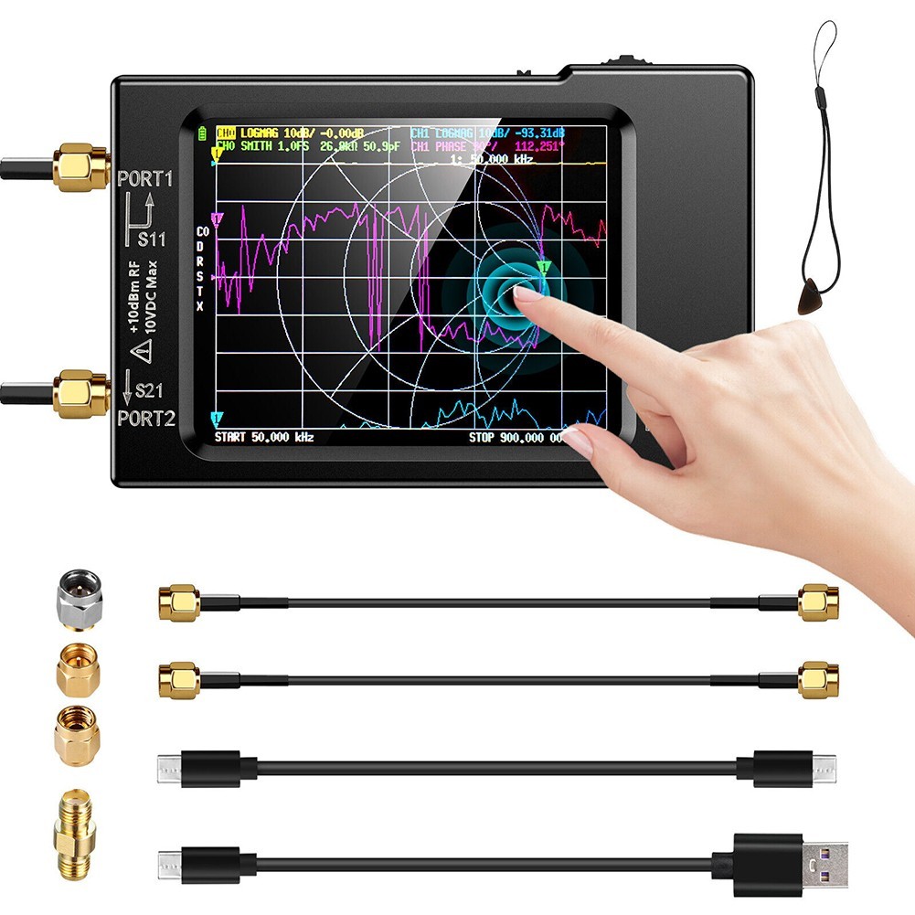 Vector Network Analyzer VHF UHF HF 10KHz-1.5GHz-Analyzer