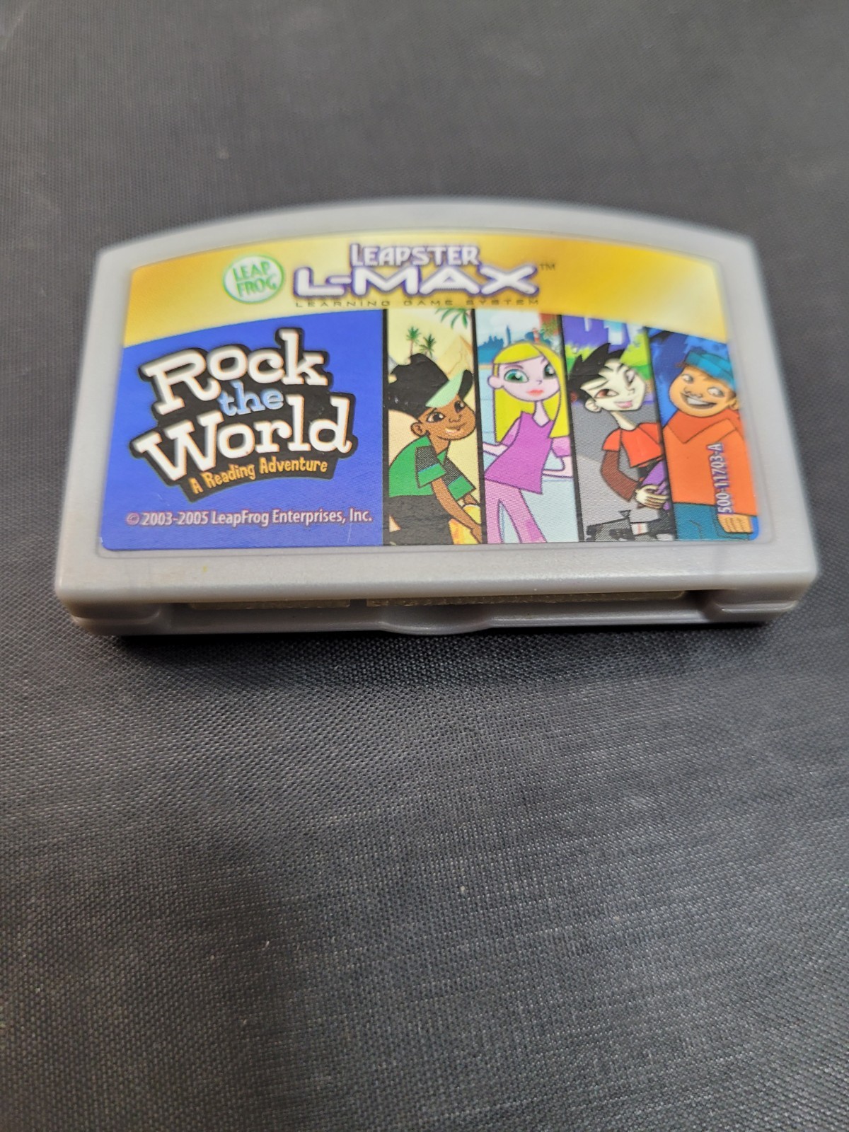 Leap Frog Leapster L-Max Rock the World: A Reading Adventure ~ CARTRIDGE ONLY