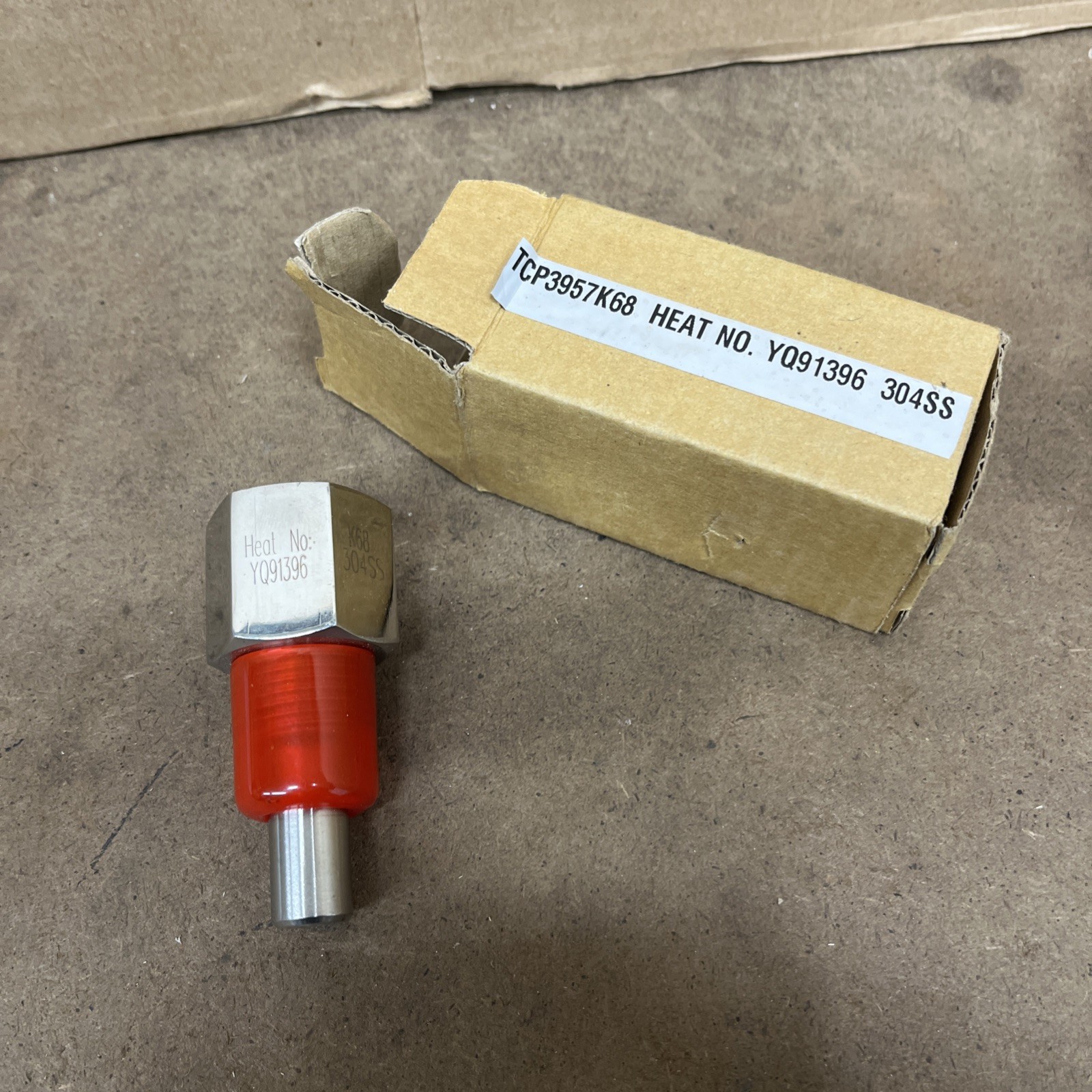 Ashcroft Thermowell YQ91396 K68 304 Stainless Steel - TCP3957K98 New