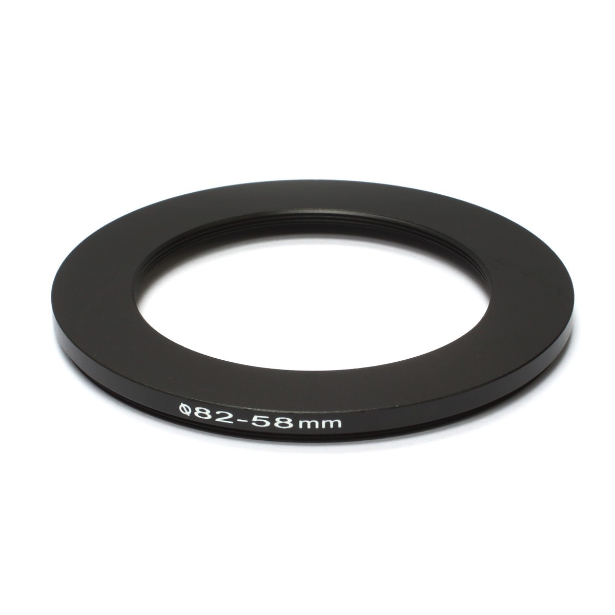 82mm to 58mm Step-Down Lens Filter Ring Adapter