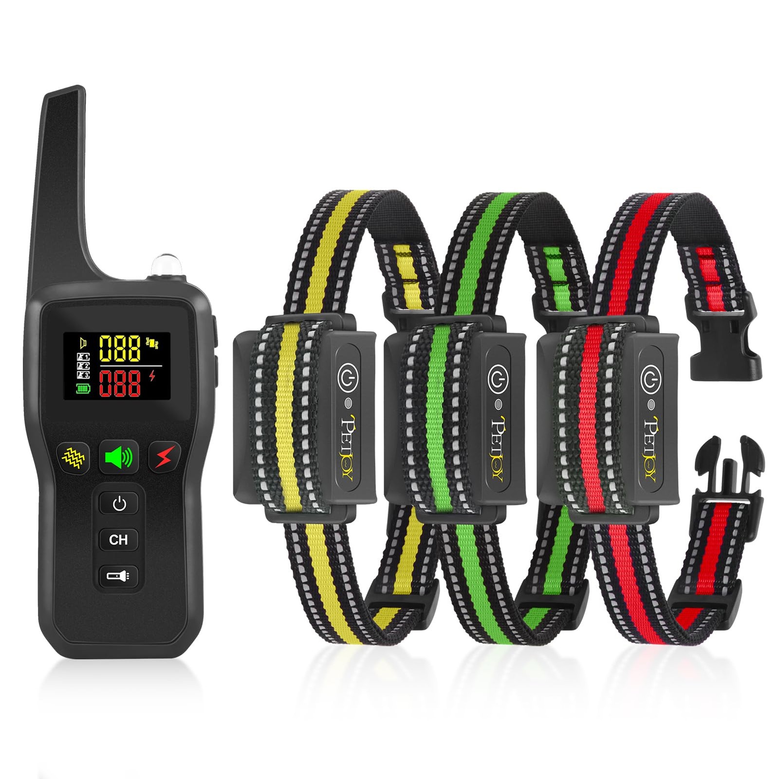 Automatic Bark Collar for Dogs - Shock Collar with Remote and Auto Modes, Bar...