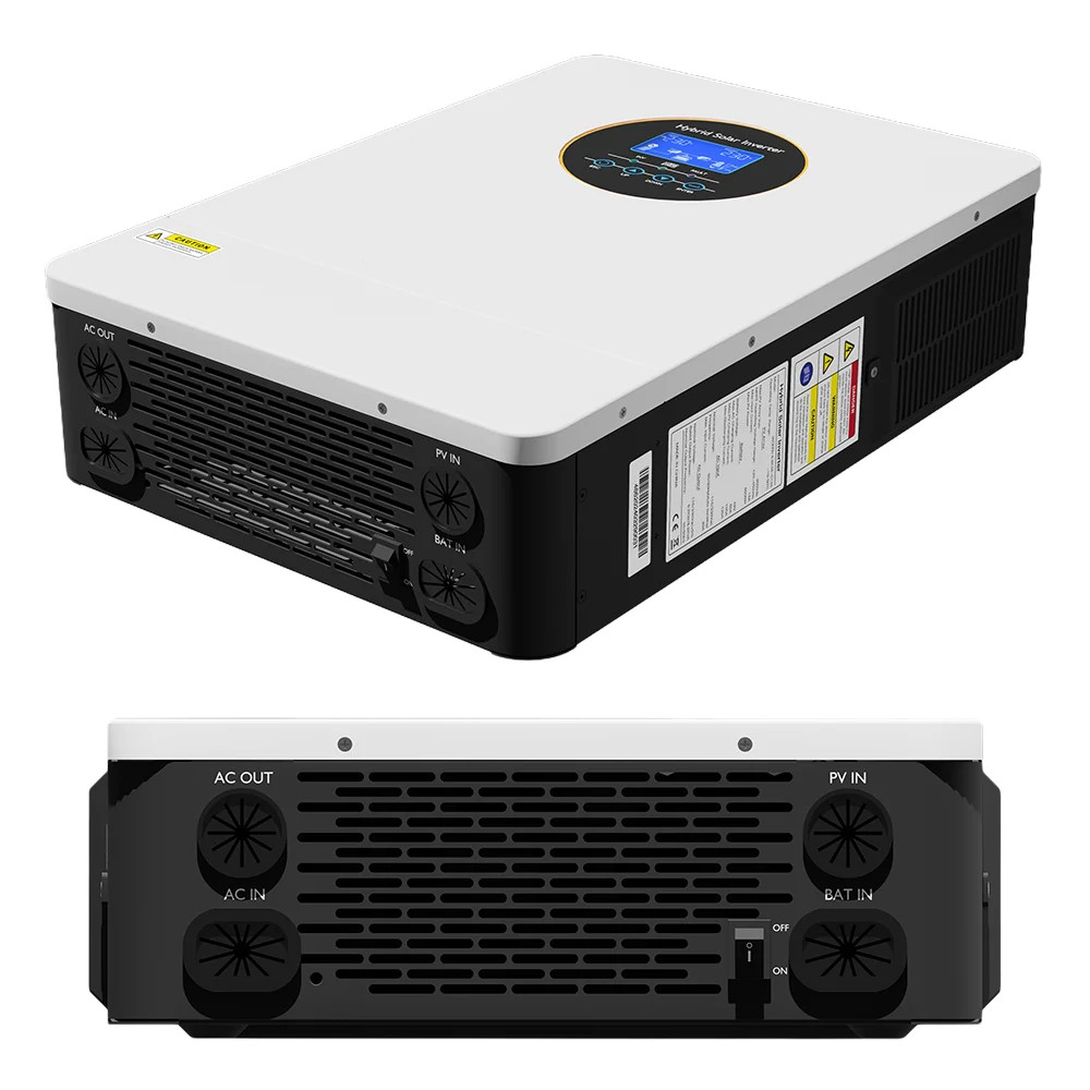 ECGSOLAX 6200W Solar Hybrid Inverter 48V DC-120V/220V AC Split Phase Off-Grid